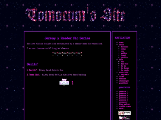 fics/unicornoverlord/_darlin screenshot