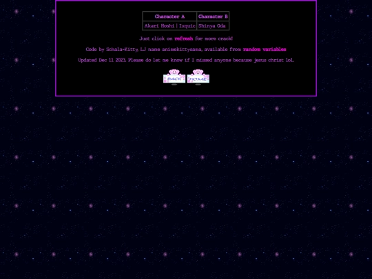 generators/personacrossovergenerator screenshot