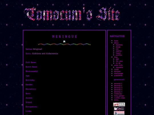ocs/eidolonsandeudaimonia/meringue screenshot