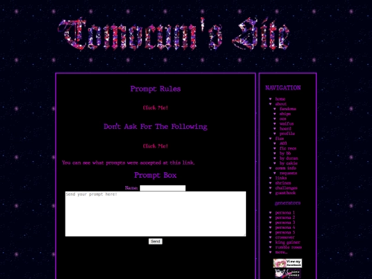 prompts screenshot