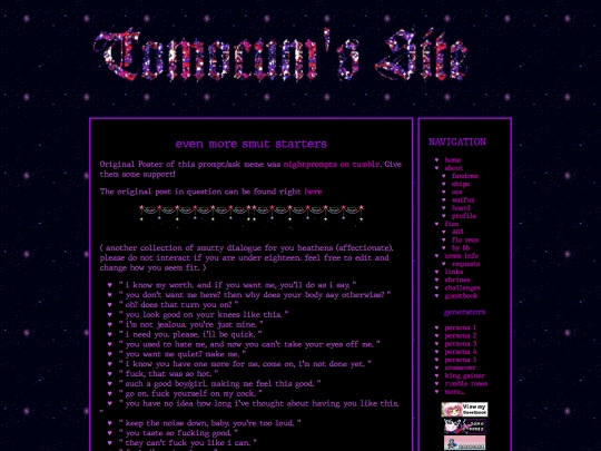 prompts/nightprompts_evenmoresmutstarters screenshot