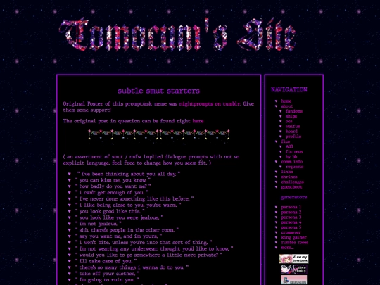 prompts/nightprompts_subtlesmutstarters screenshot