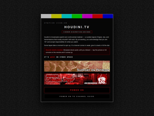houdinitv screenshot