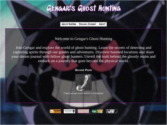 layouts/ghosthunterlayout screenshot