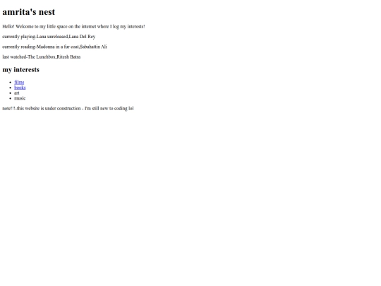 index screenshot
