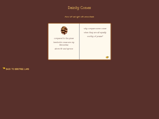 haiku/daintycones screenshot