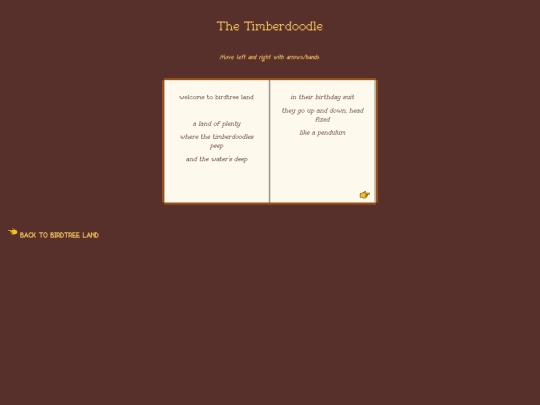 haiku/thetimberdoodle screenshot