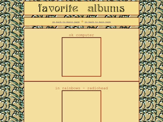 albums screenshot
