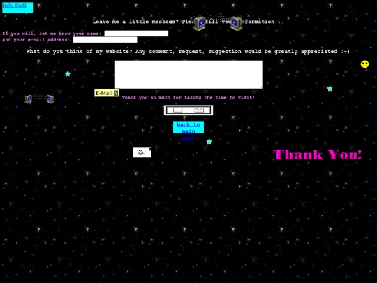 guestbook screenshot