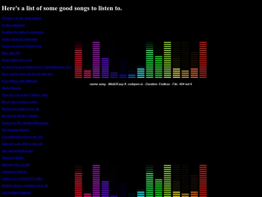 songlist screenshot