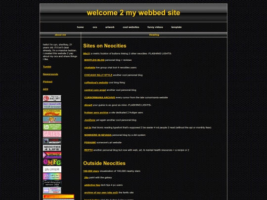 websites screenshot