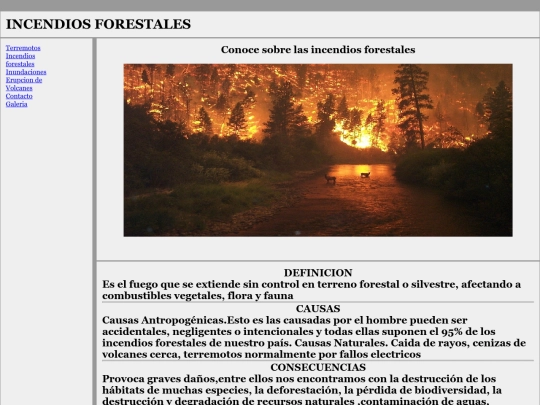 desastres naturales/incendio screenshot