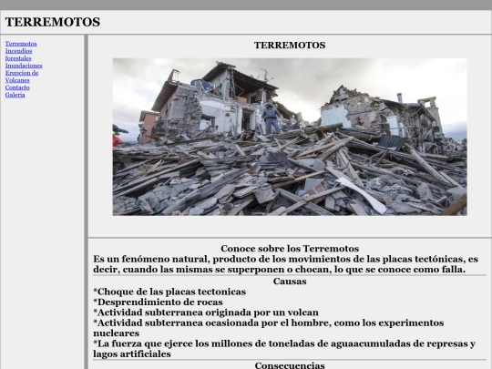 desastres naturales screenshot