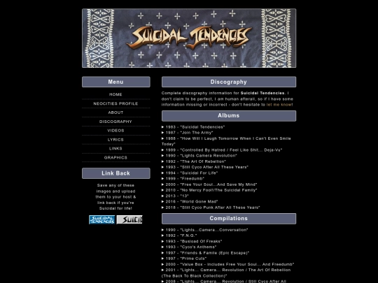 discog screenshot