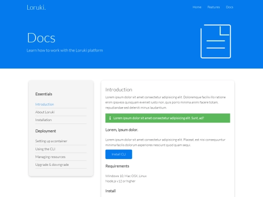 docs screenshot