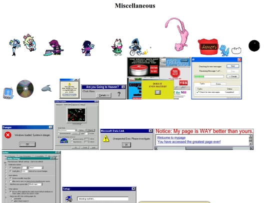 miscellaneous screenshot