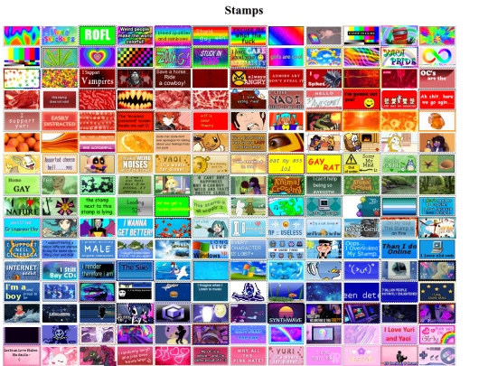 stamps screenshot