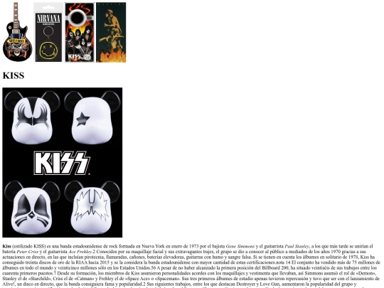 bandas/kiss screenshot