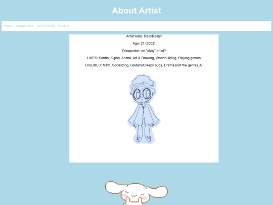 About-Artist screenshot