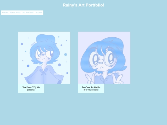 Portfolio screenshot