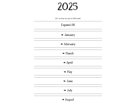 My2025 screenshot