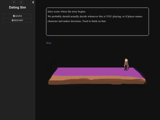 Mystery Game/Dating Sim screenshot