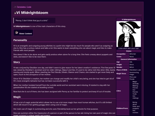 character_wiki_test/vi screenshot