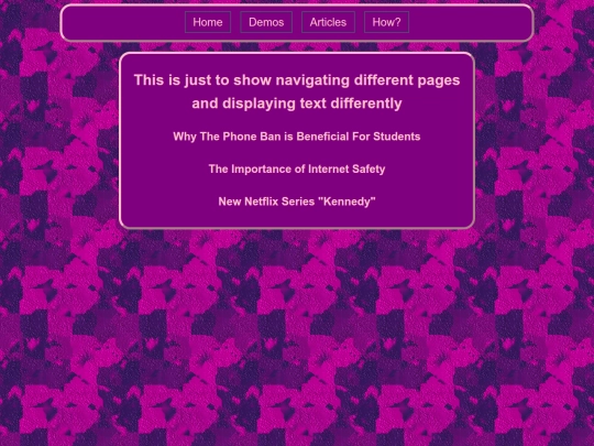 articles screenshot