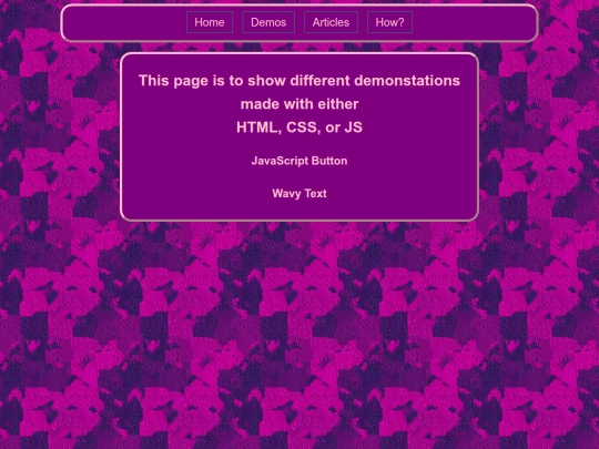 demos screenshot
