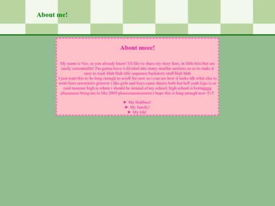 about-me screenshot