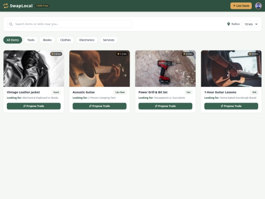 Swaplocal screenshot