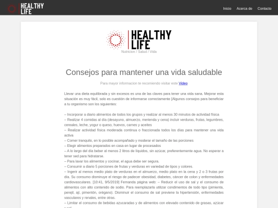 consejos screenshot