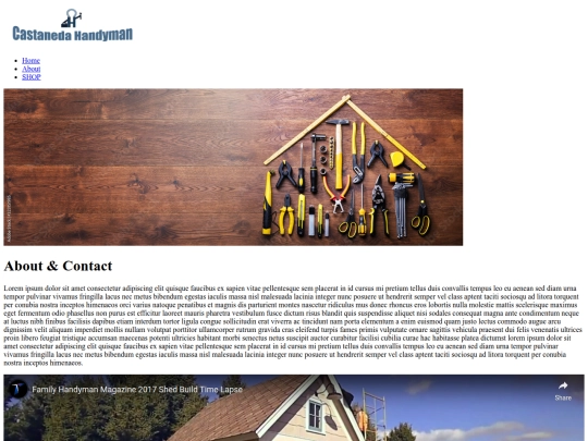 Handyman/about screenshot