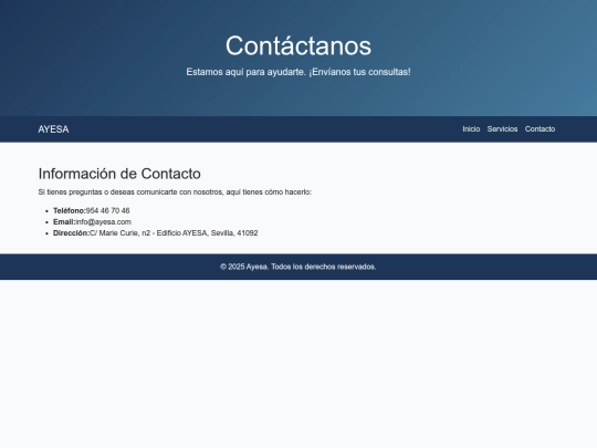 bootstrap5/contacto screenshot
