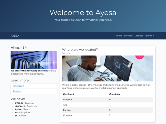 bootstrap5/indexEN screenshot