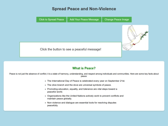 peace/peace screenshot