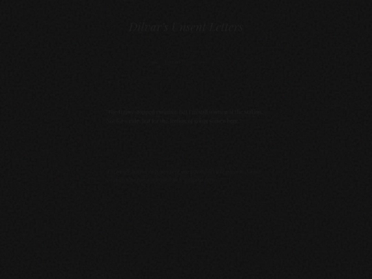 letters screenshot
