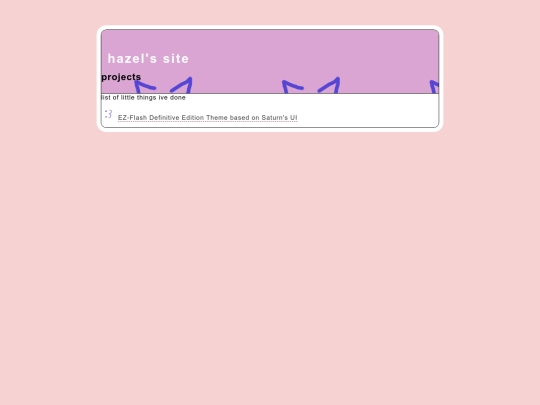 projects screenshot