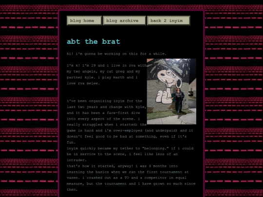 bratblog/about screenshot