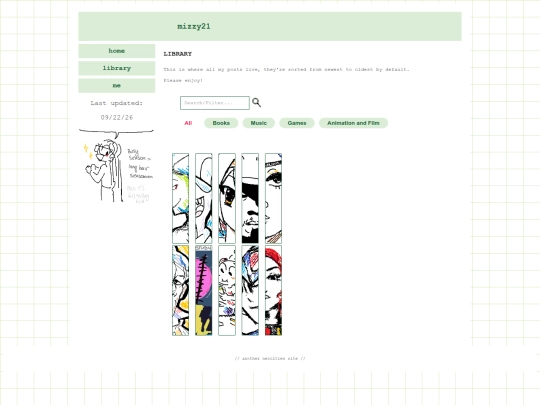 library screenshot