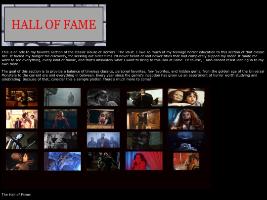 halloffame screenshot