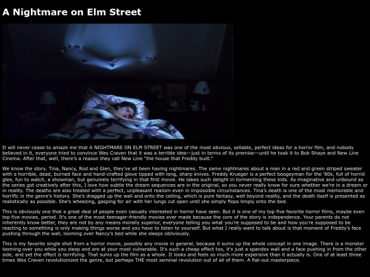 nightmareonelmstreet screenshot