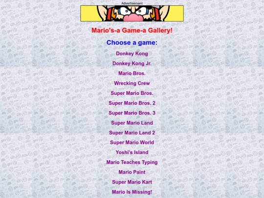 mario_games screenshot
