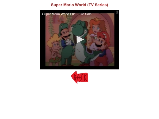 mario_games/extras/smw_tv_series screenshot