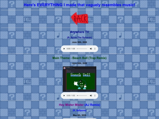 music screenshot