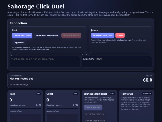 sabotage_click_duel screenshot