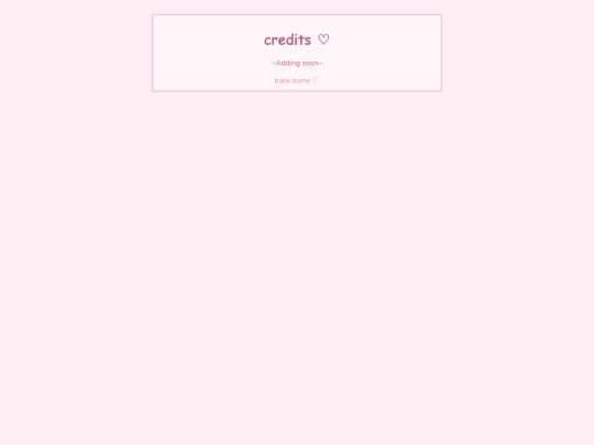 credits screenshot