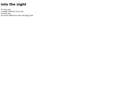 intothenight screenshot