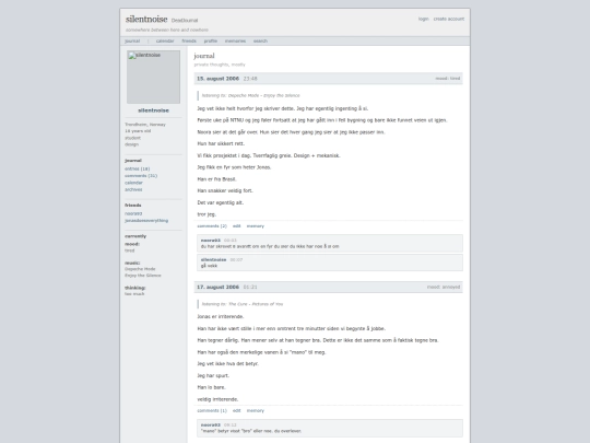eskilddeadjournal screenshot