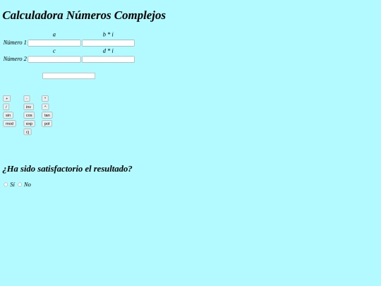 calculadora screenshot